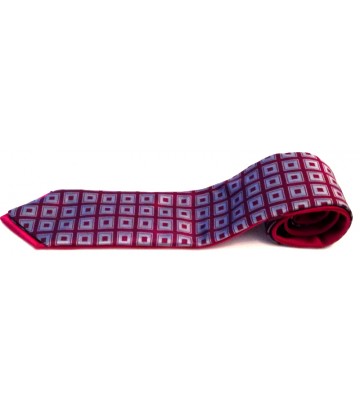 Fuchsia Double Sided Tie